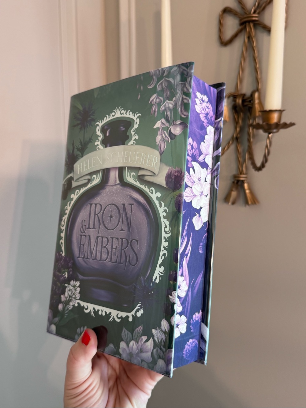 Iron & Embers book- Fairyloot edition